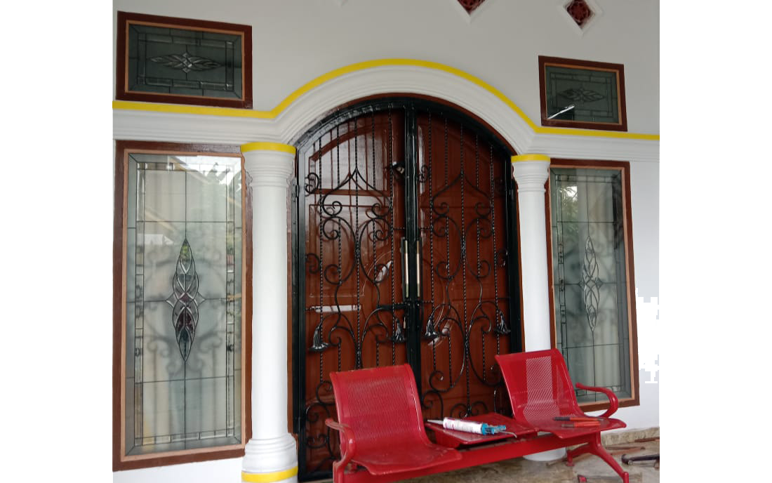 Kaca Inlay Kaca patri palembang AZ