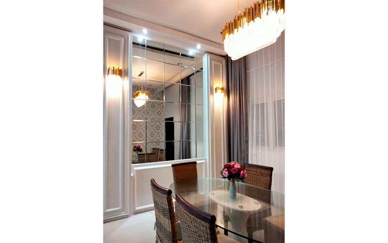 Cermin Bevel Kaca patri palembang AZ