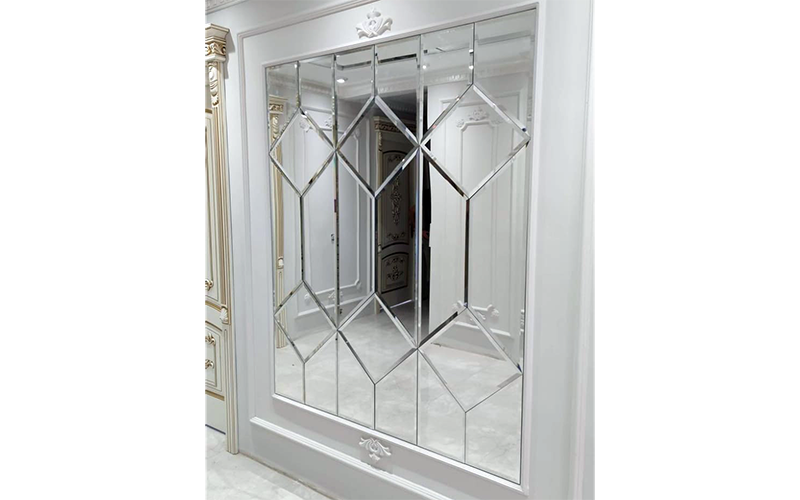 Cermin Bevel Kaca patri palembang AZ