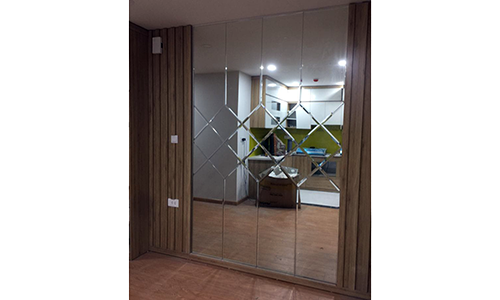 Cermin bevel Kaca patri palembang AZ