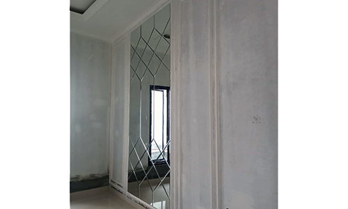 Cermin bevel Kaca patri palembang AZ