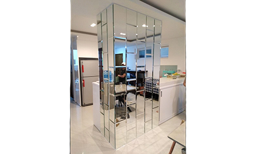 Cermin Bevel Kaca patri palembang AZ