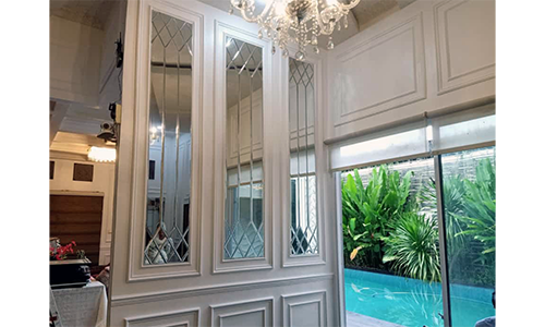 Cermin Bevel Kaca patri palembang AZ